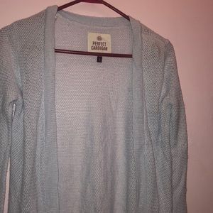 SO light blue cardigan